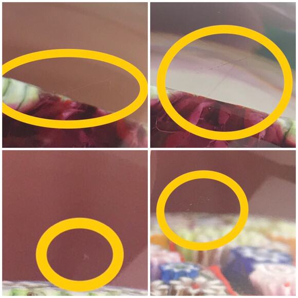 Perthshire PP30 1976 Millefiori Star Shaped Twist Ruby Vintage LE Paperweight - Picture 11 of 13